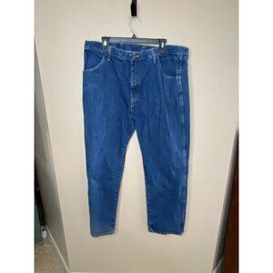 Rustler Mens Blue Denim Jeans 40x30 Vintage Relaxed Fit Straight Leg Classic